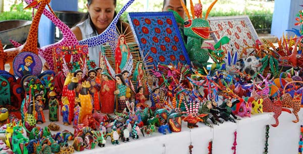 Мексика рынок сувениров.